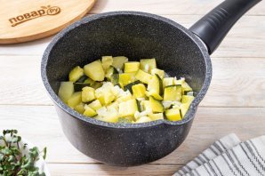 Суп-пюре из цукини