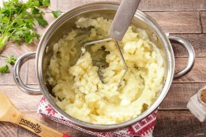 Биточки из пюре