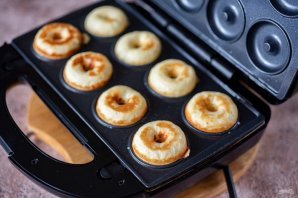 Творожные пончики в мультипекаре Творожные пончики в мультипекаре