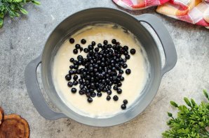 Лимонно-черничные оладьи Лимонно-черничные оладьи