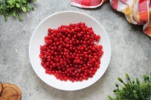 Красная смородина с малиной на зиму