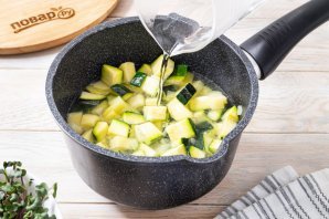 Суп-пюре из цукини