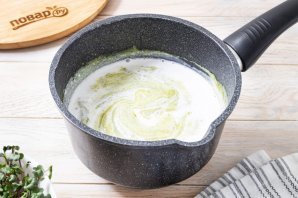 Суп-пюре из цукини