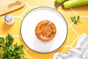 Кабачковая икра с баклажанами