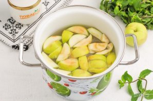 Компот из белого налива на зиму