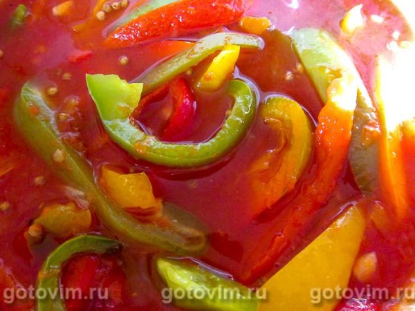 Острое лечо по-венгерски