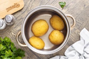 Картофель с вешенками Картофель с вешенками