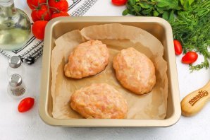 Котлеты из куриной грудки в духовке