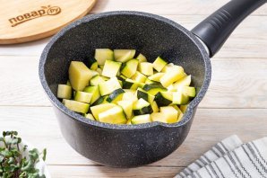 Суп-пюре из цукини