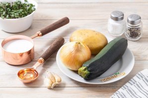 Суп-пюре из цукини