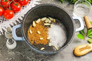 Хрустящие огурчики с горчицей
