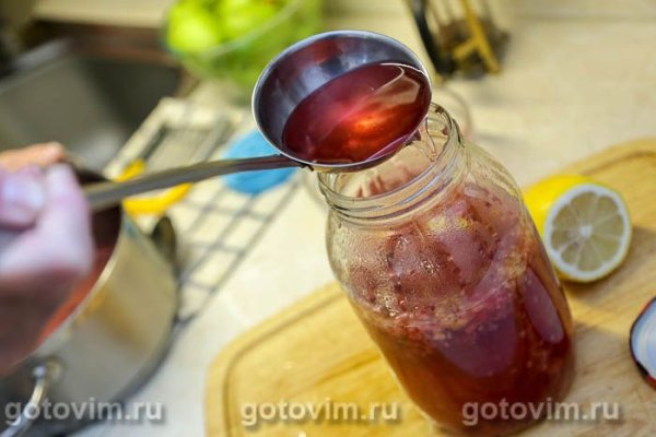 Компот из малины с лимоном на зиму Компот из малины с лимоном на зиму