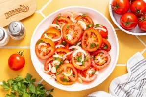 Быстрые маринованные помидоры Быстрые маринованные помидоры