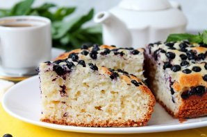 Черничный пирог Черничный пирог