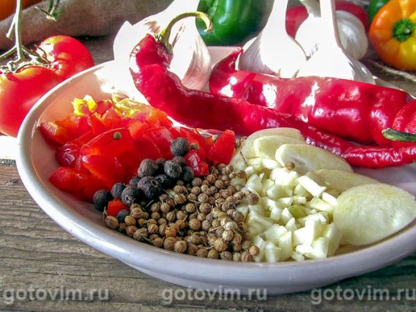 Острое лечо по-венгерски