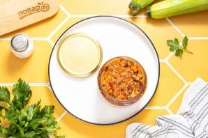 Кабачковая икра с баклажанами