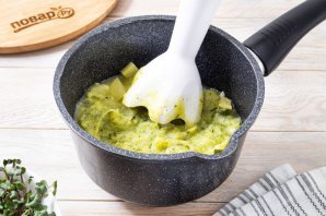 Суп-пюре из цукини