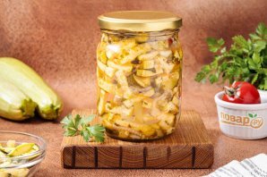 Закуска из кабачков на зиму Закуска из кабачков на зиму