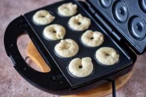 Творожные пончики в мультипекаре Творожные пончики в мультипекаре