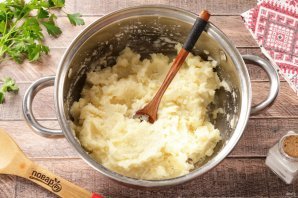 Биточки из пюре