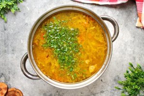 Щи с курицей Щи с курицей