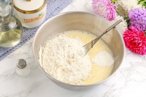 Оладьи на кефире без соды Оладьи на кефире без соды