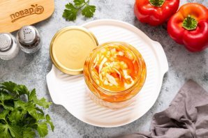 Капуста с перцем на зиму