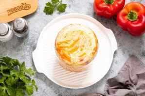 Капуста с перцем на зиму