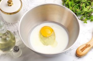 Пышные оладьи с творогом