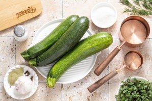 Маринованные цукини Маринованные цукини