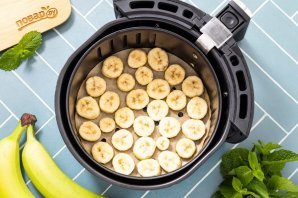 Банановые чипсы в аэрогриле