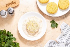 Капустные котлеты в духовке