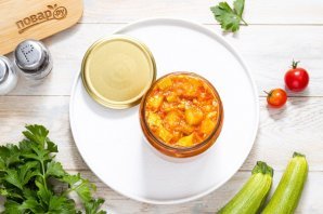 Кабачки в томате на зиму