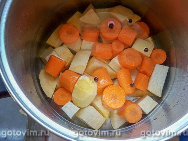 Рутмусс - картофельное пюре с брюквой и морковью по-шведски (Rotmos)