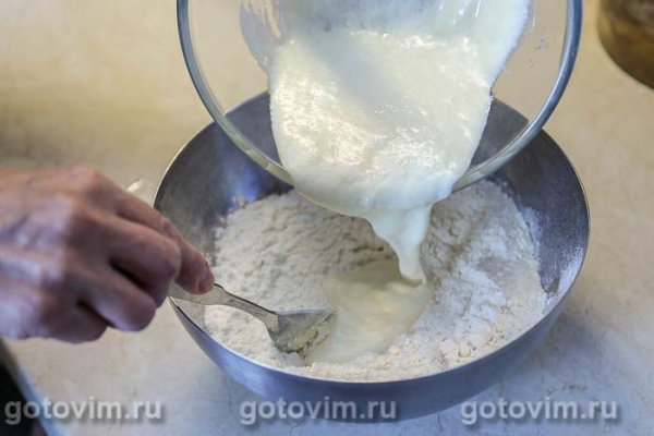 Тесто дрожжевое на сметане Тесто дрожжевое на сметане