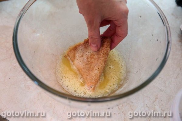 Блины-треугольники с начинкой