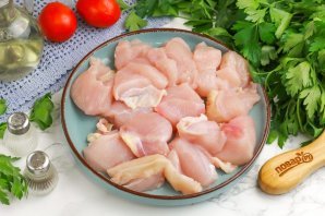 Чечевичный суп с курицей