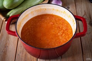 Икра кабачковая с помидорами Икра кабачковая с помидорами