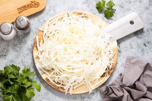 Капуста с перцем на зиму