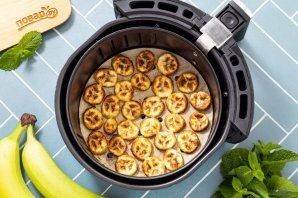 Банановые чипсы в аэрогриле