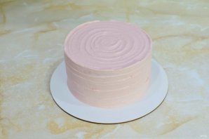 Торт "Молочная девочка" с вишней