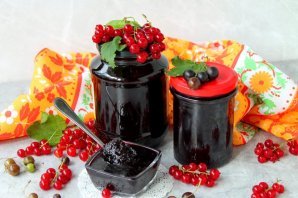 Конфитюр из черной и красной смородины
