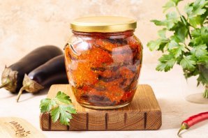 Баклажаны по-грузински на зиму Баклажаны по-грузински на зиму
