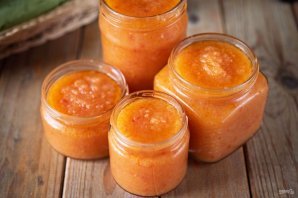 Икра кабачковая с помидорами Икра кабачковая с помидорами