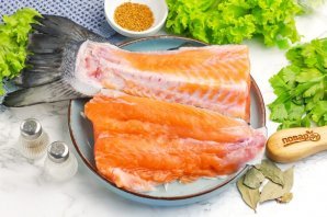 Засолка лосося