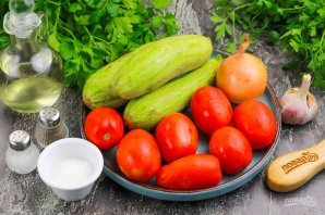 Кабачковая икра в аэрогриле