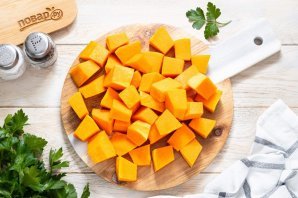 Тушеная тыква