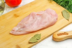 Куриное филе в микроволновке