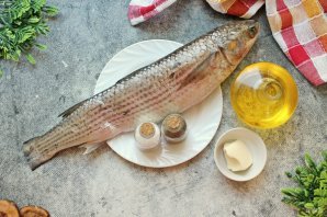 Кефаль жареная Кефаль жареная