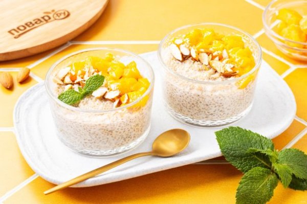 Пудинг из киноа на кокосовом молоке Пудинг из киноа на кокосовом молоке